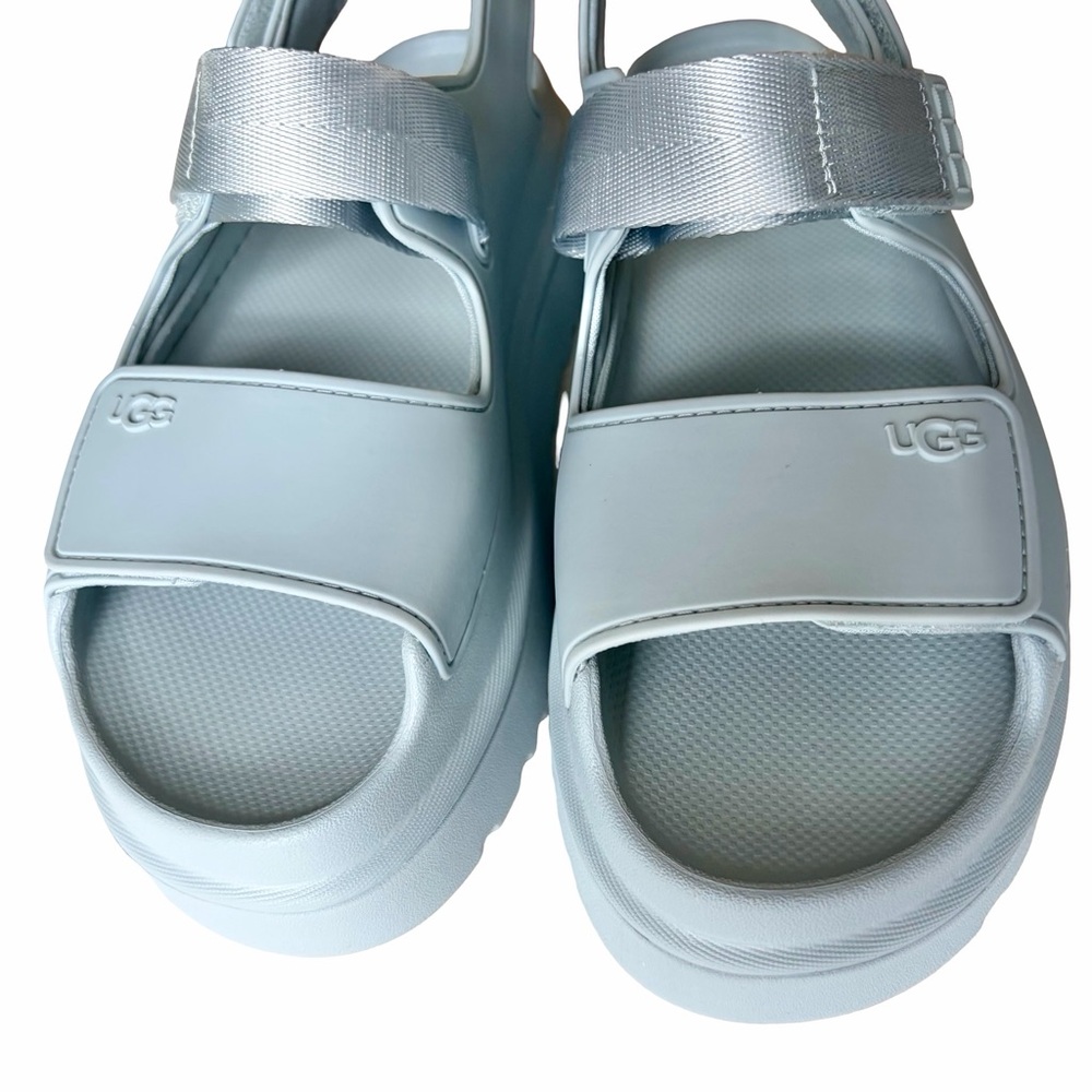 UGG Golden Glow Women’s Chunky Sport Sandals. Color: Sea Foam - Picture 7 of 10